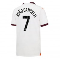 Manchester City Joao Cancelo #7 Fotballklær Bortedrakt 2023-24 Kortermet